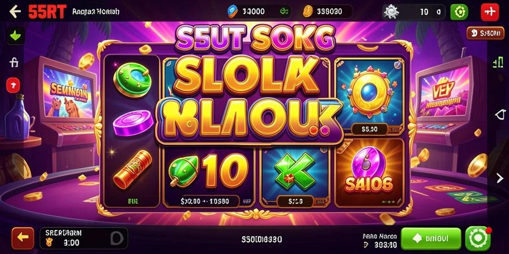 Screenshot gameplay 55RT yang menampilkan keseruan permainan Slot.