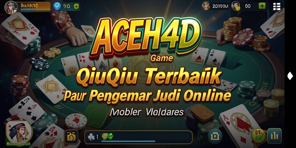 Tangkapan layar gameplay QiuQiu yang mendebarkan dari ACEH4D.
