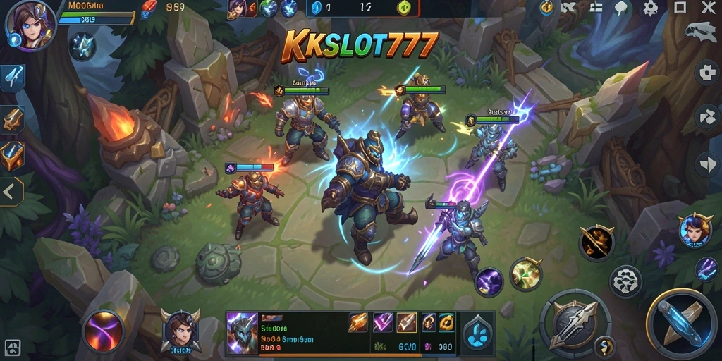 Tampilan menarik dari gameplay KKSLOT777 dengan aksi seru.