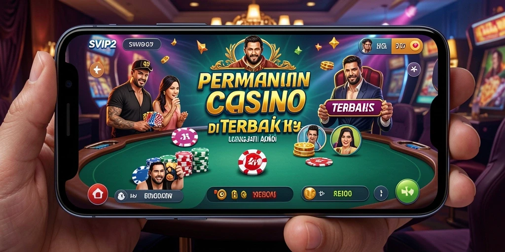 Tampilan gameplay SVIP2 dengan dealer langsung dan interaksi pemain.