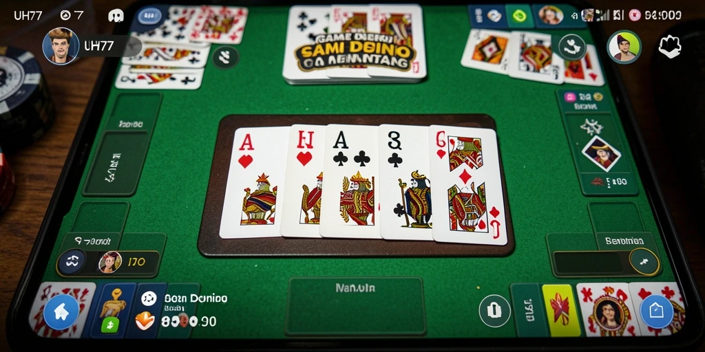 Pengalaman seru bermain domino di UH77 dengan teman.