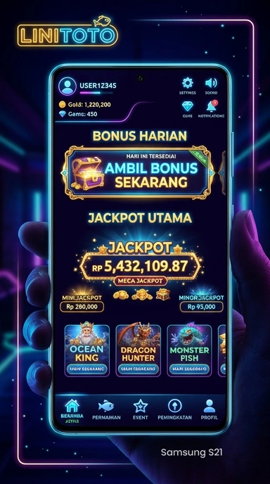 Tampilan antarmuka pengguna linitoto yang menarik dan mudah dinavigasi.